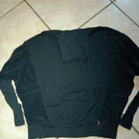 blusa in viscosa collo alto S