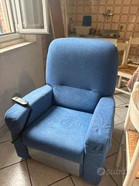 poltrona reclinabile alza persona