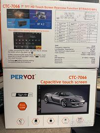 N°2 Stereo 2Din Aftermarket  7" CTC 7066
