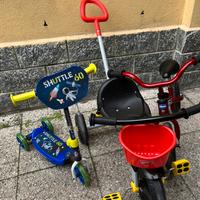 Monopattino, Triciclo, Bicicletta Balance