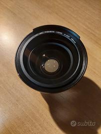 Obiettivo Fisheye (super wide) e Macro