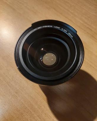 Obiettivo Fisheye (super wide) e Macro