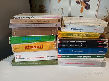 libri scolastici  molto datati