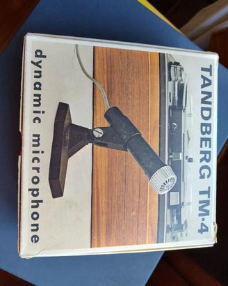 Microfono Dinamico Vintage Tandberg TM-4