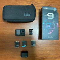 GoPro Hero 9 Black + batterie + 60 accessori
