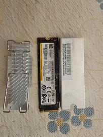 SSD Samsung 512GB NVMe Prestazioni 980 Pro Pc/PS5