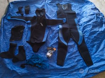 Muta Seac Sub 5 mm + accessori (lotto completo)