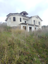 Villa in costruzione