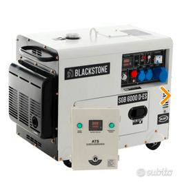 gruppo elettrogeno diesel 6 kw silenziato