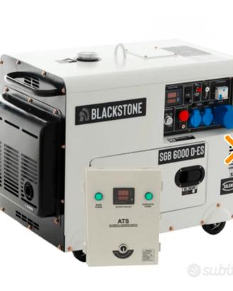 gruppo elettrogeno diesel 6 kw silenziato