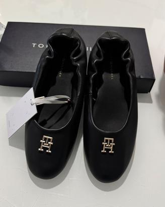 Ballerine Tommy Hilfiger Taglia 36 Donna Nero