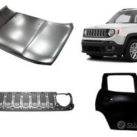 Jeep Renegade frontale cofano paraurti parafango