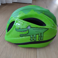 Casco Caschetto XS bici verde KED Bambino Bambina