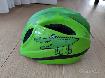 Casco Caschetto XS bici verde KED Bambino Bambina