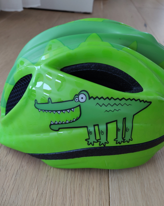 Casco Caschetto XS bici verde KED Bambino Bambina