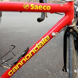 bicicletta uomo come nuova da corsa cannondale