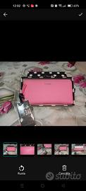 PAshBag portafogli rosa fluo modello Brigitte