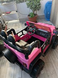 Macchinetta elettrica rosa due posti X bambini