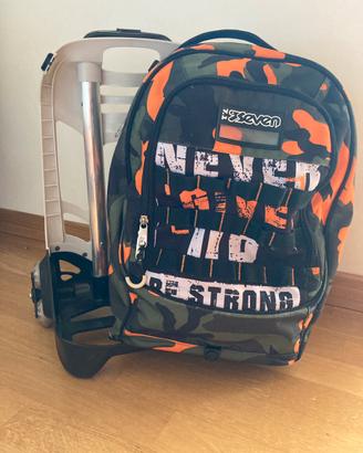 Zaino scuola Seven con trolley