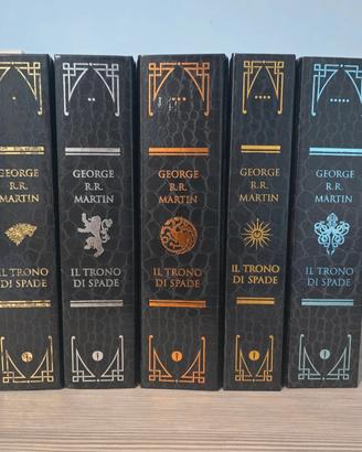 Il trono di spade - 5 libri - edizione pelle di dr