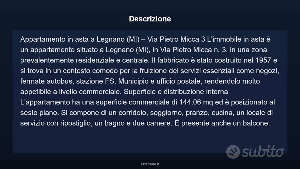 Appartamento – Legnano, Gabinella, Oltresempione - Vista 3
