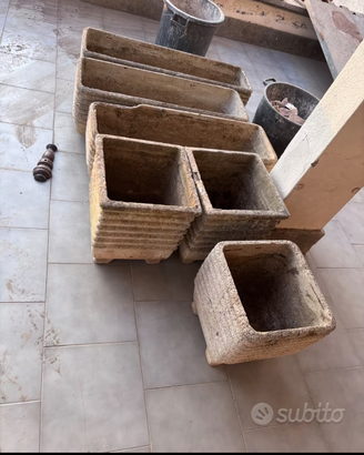 8 Vasi da giardino