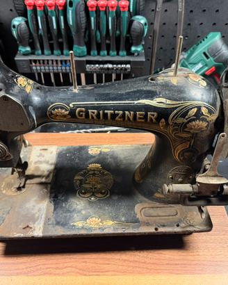 Macchina da cucire antica GRITZNER anno 1924