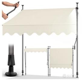 Tenda da sole estensibile L. 4 metri beige