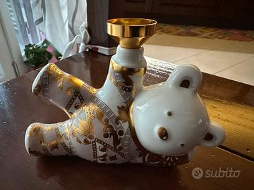 Portacandela decorativo in ceramica -nuovo