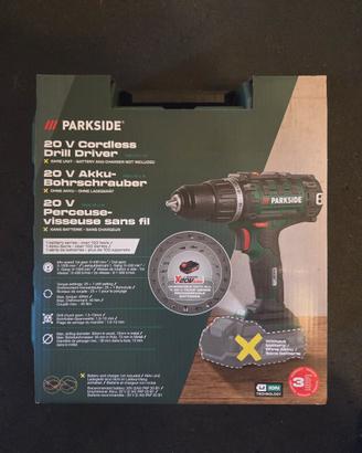 Parkside 20V avvitatore a batteria nuovo