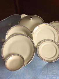 Servizio piatti porcellana Tognana anni 80