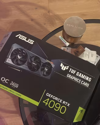 ASUS TUF RTX 4090 OC, 24 GB GDDR6X Gaming GPU