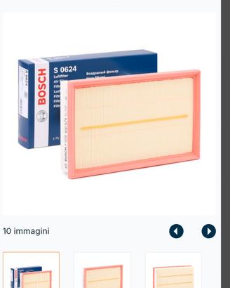 BOSCH F 026 400 624 Filtro aria

