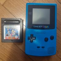 Nintendo Game Boy Color Blu Originale + Gioco