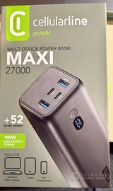 CELLULARLINE - Caricabatterie Portatile Solo Apert