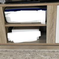 Mobile porta tv bianco e beige