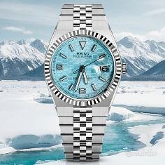 Seiko mod Land-dweller light blue