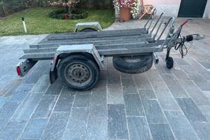 Rimorchio TATS trasporto moto