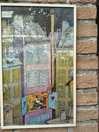 Quadro puzzle Mordillo 