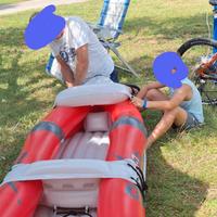 Canoa gonfiabile 2 posti