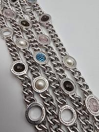 Bracciale Argento e Quarzi Pianegonda