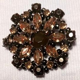 SPILLA VINVINTAGE ANNI '70 CON PIETRE