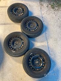 Cerchi ferro orig Audi bmw mini mercedes borchie