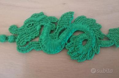 Bracciale in macramé Cruciani.