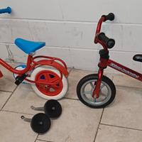 "Scooter e 2 biciclette – prodotti per bambini"
