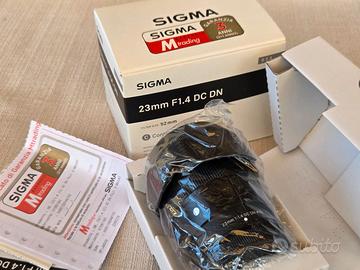 Sigma 23mm DC DN 1.4 per Fuji Fujifilm