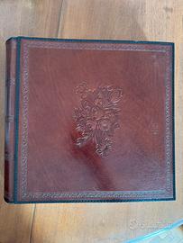 Album fotografico in cuoio