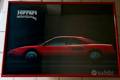 Ferrari Mondial t poster originale 1989