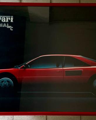 Ferrari Mondial t poster originale 1989