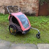 Carrello bici due posti leggero